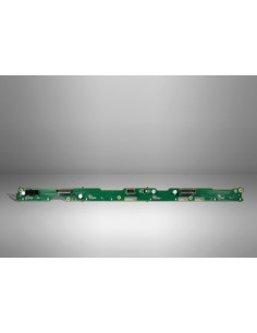 Inter-Tech 88887405 Panel Drive Bay Płyta Tylna Zielony 2