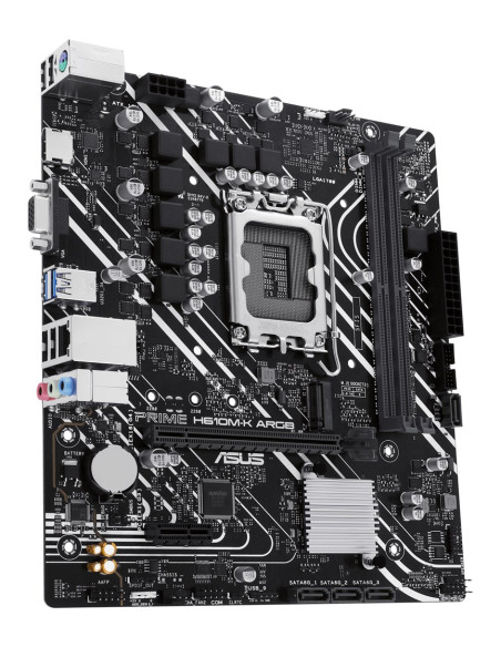 Asus Prime H610M-K Argb Intel H610 Lga 1700 Micro Atx