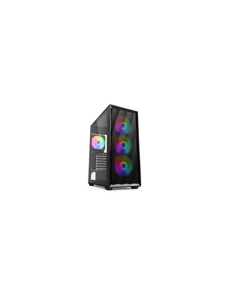 Sharkoon Gehă¤Use Vk4 Rainbow        Atx       1Xglas Schwarz