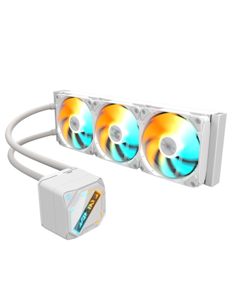 Gigabyte Gaming 360 Ice Procesor Chłodnica Cieczy All-In-One 12 Cm Biały 1 Szt.