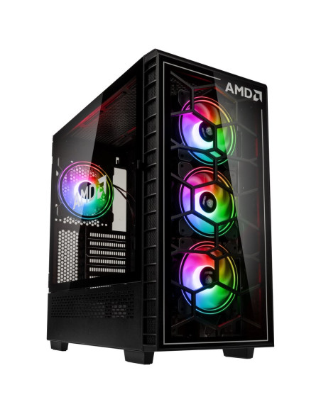 Kolink Observatory Y Amd Se Argb Midi Tower Czarny, Przezroczysty