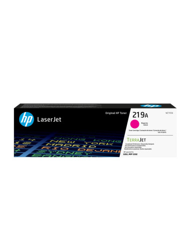 Hp 219A Oryginalny Wkład Z Purpurowym Tonerem Laserjet, 1200 Stron, 0 Stron, Purpurowy, 1 Szt.