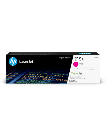 Hp 219A Oryginalny Wkład Z Purpurowym Tonerem Laserjet, 1200 Stron, 0 Stron, Purpurowy, 1 Szt.