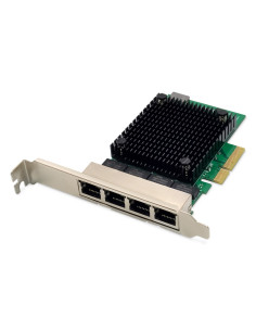 Karta Sieciowa Przewodowa Quad-Rj45 2.5Gbe Pci Express 2.1 Chipset: Rtl8125B+Asm1806