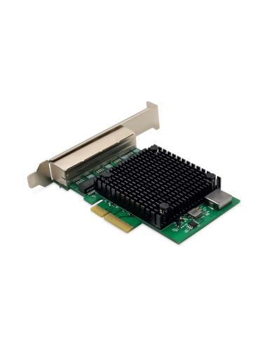 Karta Sieciowa Przewodowa Quad-Rj45 2.5Gbe Pci Express 2.1 Chipset: Rtl8125B+Asm1806