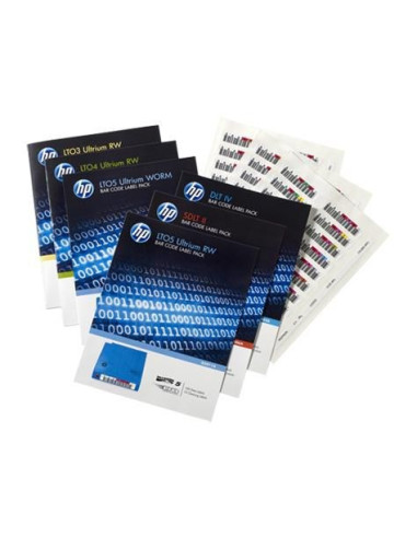 Hpe Lto-7 Ultrium Rw Bar Code Label Pack 1,26 Cm