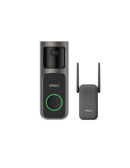 Imou Db-3Ep-4M0W/Ds3 Zestaw Dzwonka Do Drzwi Czarny