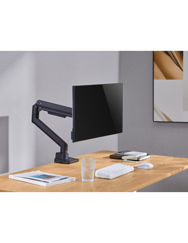 Equip Uchwyt Biurkowy 17"-49"/1Tft Sprężyna Gazowa 20Kg Detaliczny