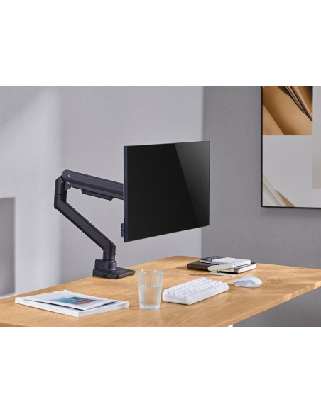 Equip Uchwyt Biurkowy 17"-49"/1Tft Sprężyna Gazowa 20Kg Detaliczny