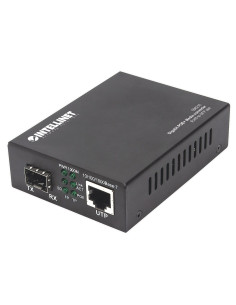 Intellinet 508216 Konwerter Sieciowy 1000 Mbit/S Czarny