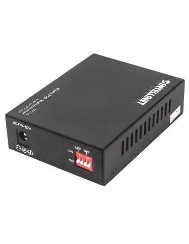 Intellinet 508216 Konwerter Sieciowy 1000 Mbit/S Czarny