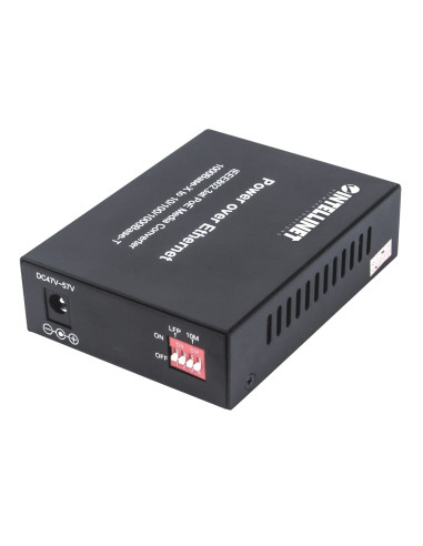 Intellinet 508216 Konwerter Sieciowy 1000 Mbit/S Czarny