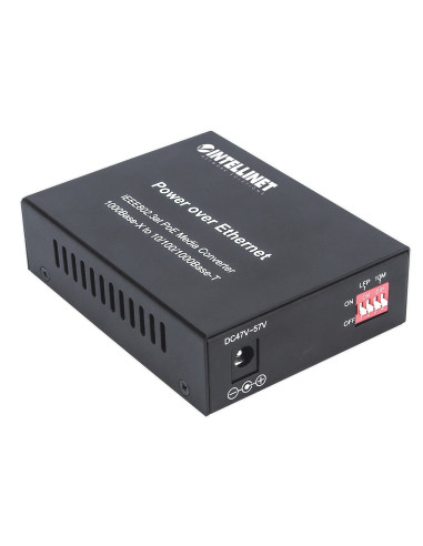 Intellinet 508216 Konwerter Sieciowy 1000 Mbit/S Czarny