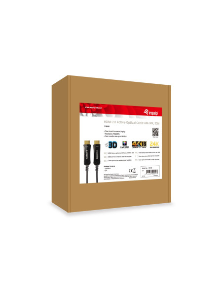 Kabel Hdmi High Speed Ethernet 2.0 18Gb Aoc 4K/60Hz 30.00M