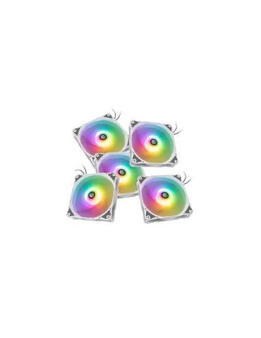 Bitspower Notos Rgb Pwm Wentylator, 120Mm - Biały, 5-Pak