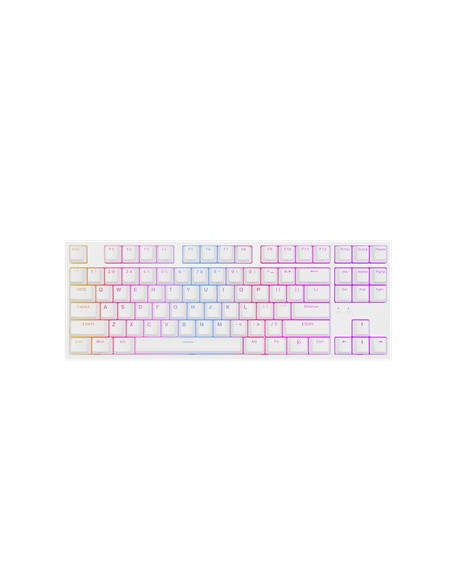 Genesis Thor 404 Tkl Klawiatura Gaming Usb Qwerty Amerykański Międzynarodowy Biały