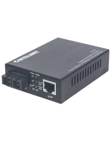 Intellinet Media Konwerter Gigabit Ethernet Jednomodowy 507349