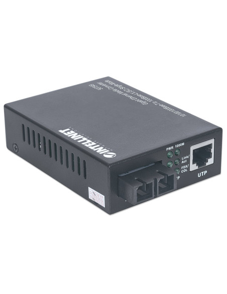 Intellinet Media Konwerter Gigabit Ethernet Jednomodowy 507349