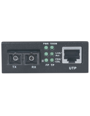 Intellinet Media Konwerter Gigabit Ethernet Jednomodowy 507349