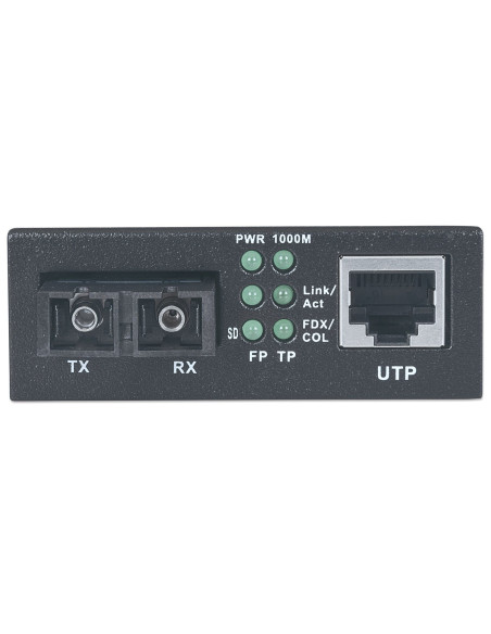 Intellinet Media Konwerter Gigabit Ethernet Jednomodowy 507349
