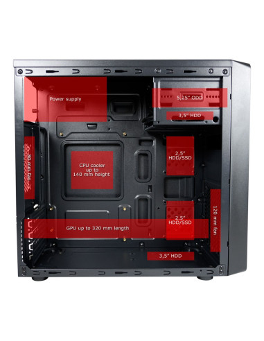 Lc-Power Geh Micro Atx 2017Mb O.n.