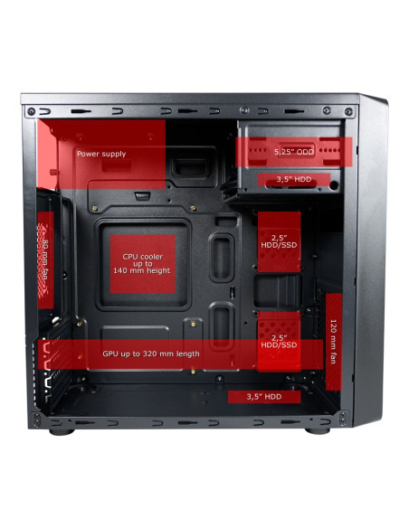 Lc-Power Geh Micro Atx 2017Mb O.n.