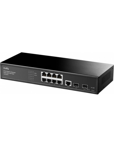 Przełącznik Cudy 8-Port Layer 2 Managed Gigabit Z 2 Gigabit Sfp