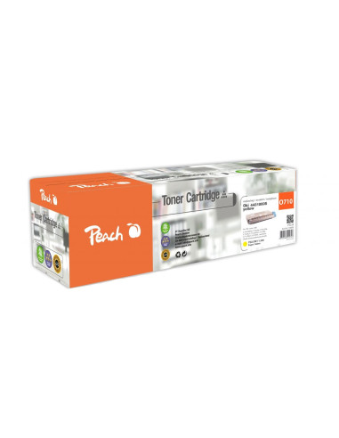 Peach 110602 Kaseta Z Tonerem 1 Szt. Zamiennik Żółty