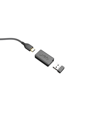Cherry Xtrfy M42 Rgb Myszka Gaming Oburęczny Rf Wireless + Usb Type-C Optyczny 19000 Dpi