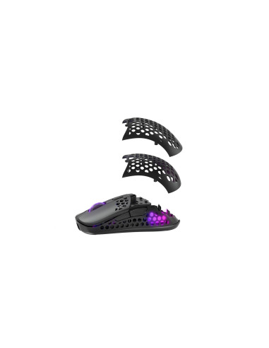 Cherry Xtrfy M42 Rgb Myszka Gaming Oburęczny Rf Wireless + Usb Type-C Optyczny 19000 Dpi
