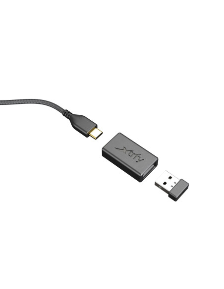 Cherry Xtrfy M42 Rgb Myszka Gaming Oburęczny Rf Wireless + Usb Type-C Optyczny 19000 Dpi