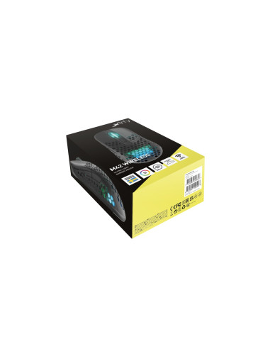 Cherry Xtrfy M42 Rgb Myszka Gaming Oburęczny Rf Wireless + Usb Type-C Optyczny 19000 Dpi