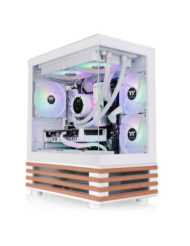 Thermaltake View 170 Ws Argb Snow Micro Tower Biały