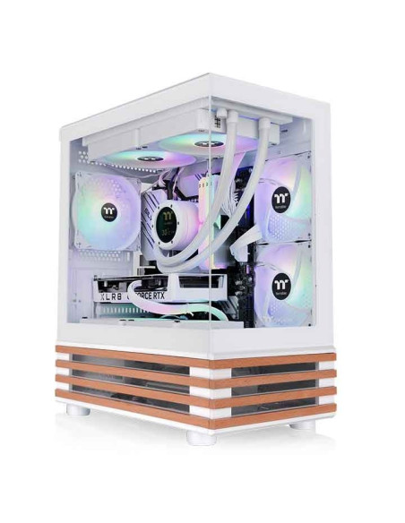 Thermaltake View 170 Ws Argb Snow Micro Tower Biały
