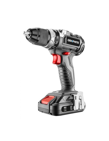 Wiertarko-Wkrętarka Akumulatorowa Bezszczotkowa Energy+ 18V, Li-Ion, Bez Akumulatora, 58G019 Graphite