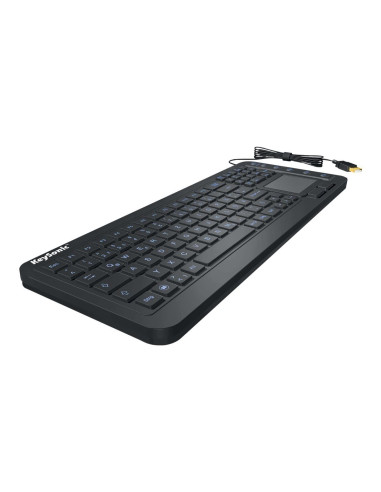 Keysonic Ksk-6231 Inel (De) Klawiatura Przemysłowy Usb Qwertz Niemiecki Czarny
