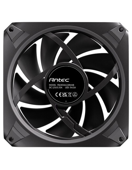 Antec Orbit 120 Argb Fan Obudowa Komputera Wentylator 12 Cm Czarny