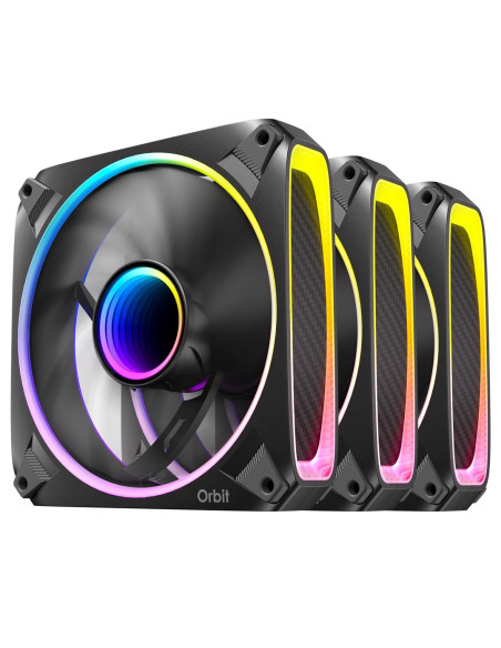 Antec Orbit 120 Argb Fan Obudowa Komputera Wentylator 12 Cm Czarny