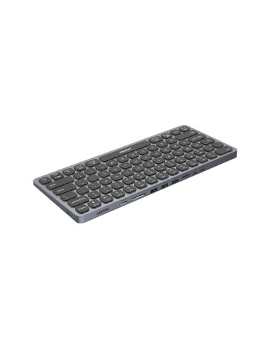 Unitek D1092A Klawiatura Usb Amerykański Międzynarodowy Szary