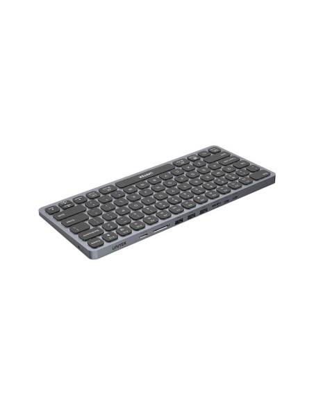 Unitek D1092A Klawiatura Usb Amerykański Międzynarodowy Szary