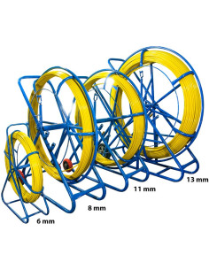 Extralink Pilot Do Przeciągania Kabli Pilot 4.5Mm 100M Włókno Szklane Frp, Śr. 4,5Mm, Dł. 100M, Żółty 2