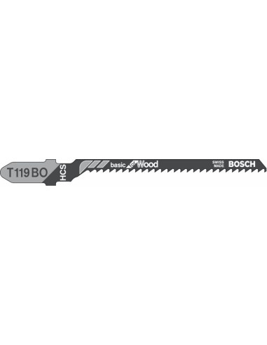 Bosch Brzeszczot T119Bo /Sklejka /100Szt.