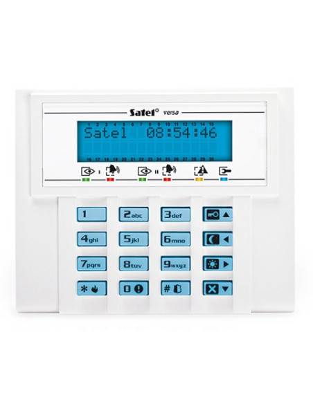 Satel Versa-Lcd-Bl System Ochrony Dostępu Biały