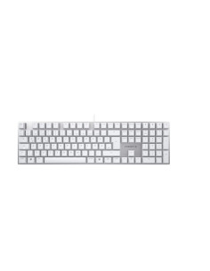 Cherry Kc 200 Mx Klawiatura Uniwersalne Usb Qwertz Niemiecki Srebrny, Biały 2