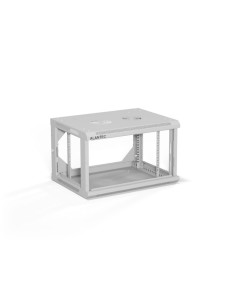 Alantec Szafa Wisząca 19" 6U 600X450, Drzwi Szklane,  Kolor Szary, Zmontowana (Sw-6U-600-450-01-Sa) 2