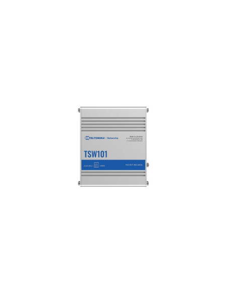 Teltonika Tsw101 Gigabit Ethernet (10/100/1000) Obsługa Poe Metaliczny
