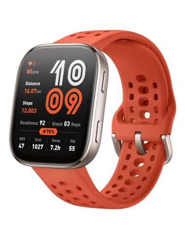 Amazfit Bip 6 Red 5 Cm (1.97") Amoled Cyfrowy 390 X 450 Px Ekran Dotykowy Złoto Gps