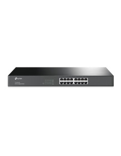 Tp-Link Tl-Sg1016 Przełącznik Sieciowy Nie Zarządzany Gigabit Ethernet (10/100/1000) 1U Czarny