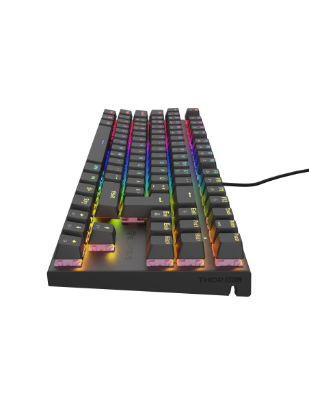 Genesis Nkg-1886 Klawiatura Gaming Usb Qwertz Niemiecki Czarny