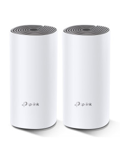 Tp-Link Deco E4 (2-Pack) Dual-Band (2.4 Ghz/5 Ghz) Wi-Fi 5 (802.11Ac) Biały, Szary Wewnętrzny